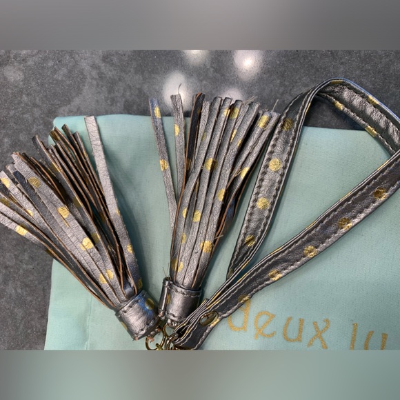 DEUX LUX wristlet with tassels - Picture 3 of 6